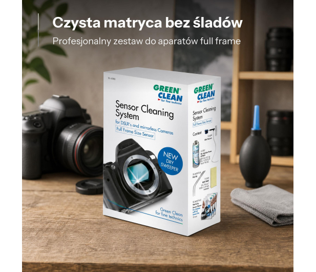Green Clean Zestaw do czyszczenia pełnoklatkowych matryc - 1550524 - zdjęcie 2