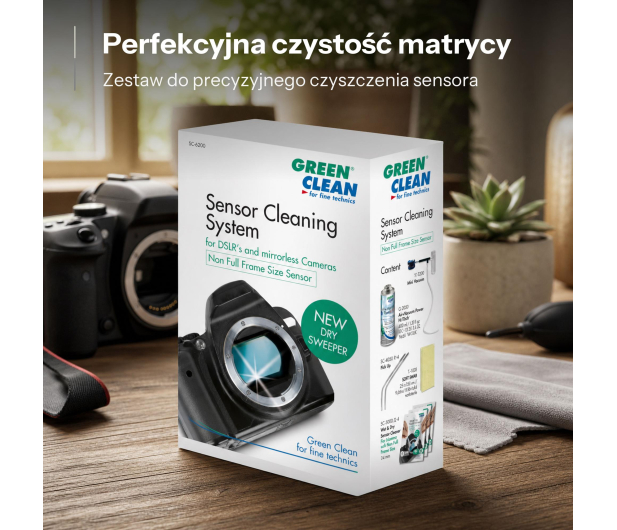 Green Clean Zestaw do czyszczenia niepełnoklatkowych matryc - 1550525 - zdjęcie 2