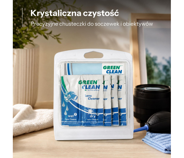 Green Clean Ściereczka do soczewek fotograficznych - 1550526 - zdjęcie 2