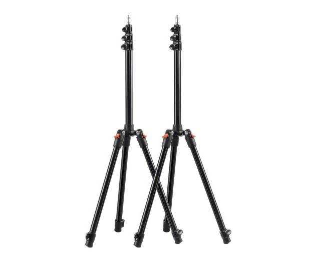 K&F Concept Zestaw 2 statywów oświetleniowych KF34.038S1 - 200 cm - 1550479 - zdjęcie