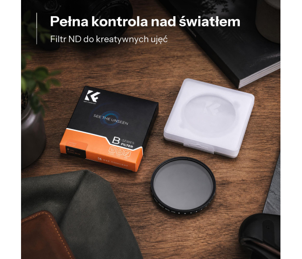 K&F Concept B-Series Fader ND2-400 - 55 mm - 1550414 - zdjęcie 2