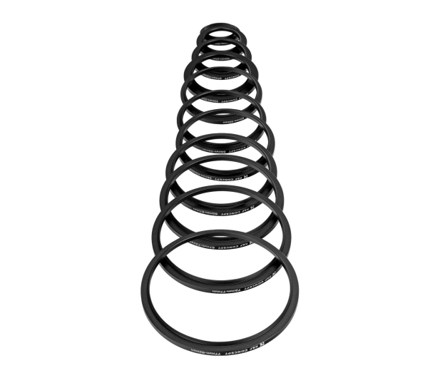 K&F Concept Zestaw pierścieni redukcyjnych do filtrów 11w1 - 1550375 - zdjęcie 3