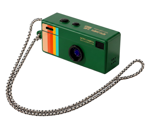 Silver Monkey Kompaktowa Kamera Cyfrowa RetroCAM zielona - 1571155 - zdjęcie