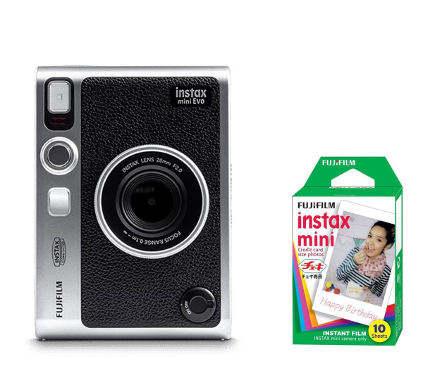Fujifilm Instax Mini Evo czarny + wkłady (10 zdjęć) - 1568757 - zdjęcie