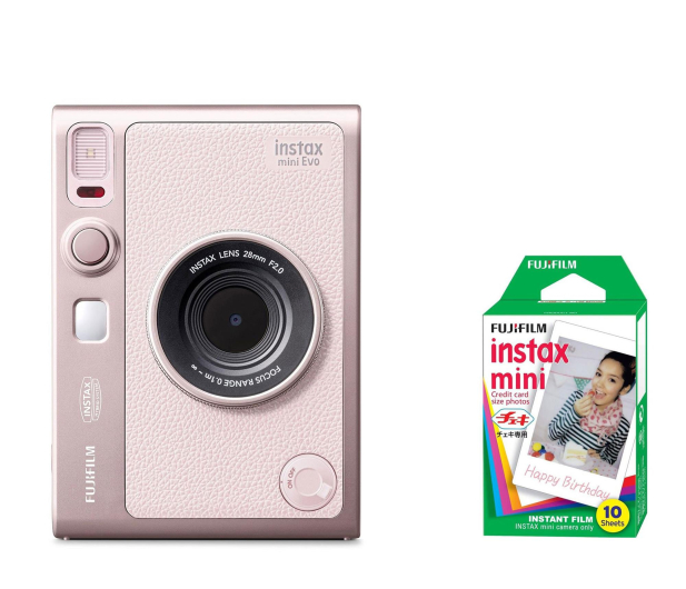 Fujifilm Instax Mini Evo różowy wkłady (10 zdjęć) - 1568759 - zdjęcie