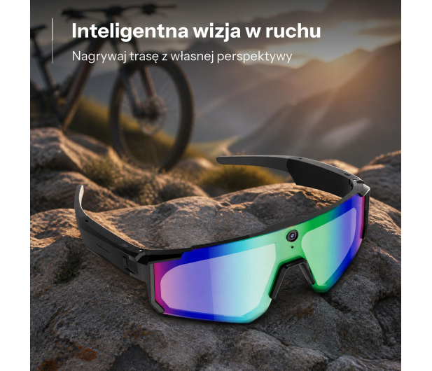 Colmi V06 AI Czarne (z niebieskimi szkłami) - 1551675 - zdjęcie 7