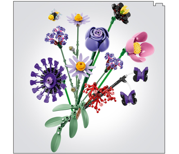 LEGO BOTANICALS 11507 Bukiet kwiatów Olivii Rodrigo - 1547387 - zdjęcie 10