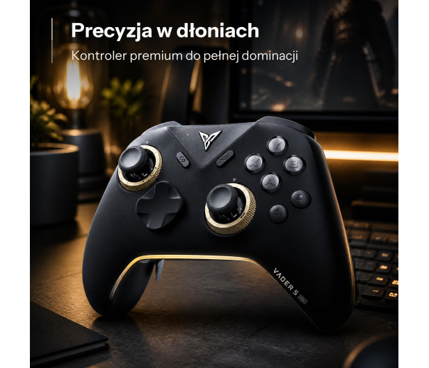 FlyDigi Uniwersalny kontroler do gier Bluetooth VADER 5 PRO czarny - 1569894 - zdjęcie 3
