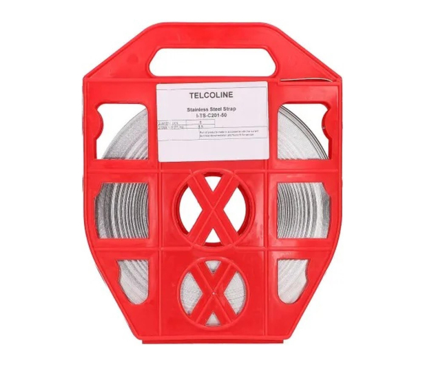 ExtraLink SS201 0,7mm Taśma ze stali nierdzewnej 10mm x 0,7mm 50m - 1544105 - zdjęcie 2