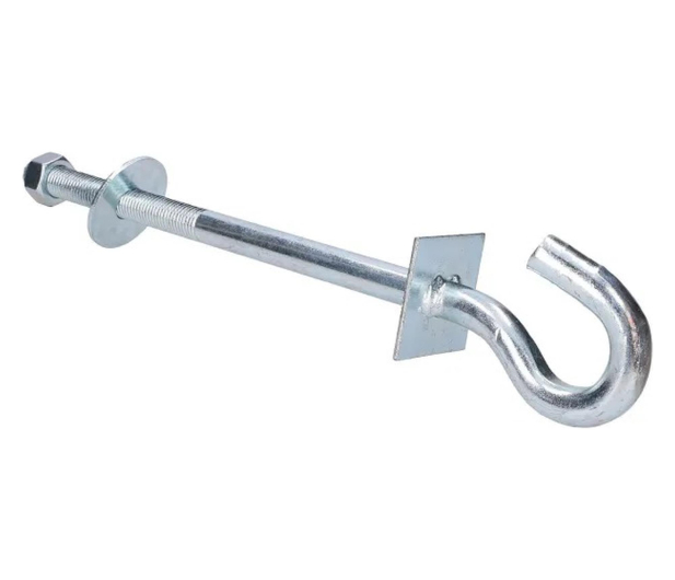 ExtraLink Śruba hakowa do wieszania uchwytów odciągowych 16/250mm - 1544087 - zdjęcie