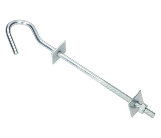ExtraLink Śruba hakowa do wieszania uchwytów odciągowych 12/230mm - 1544082 - zdjęcie