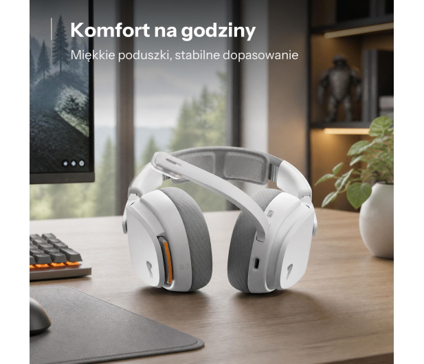 Glorious GHS Wireless InfinitePlay Białe - 1571021 - zdjęcie 8