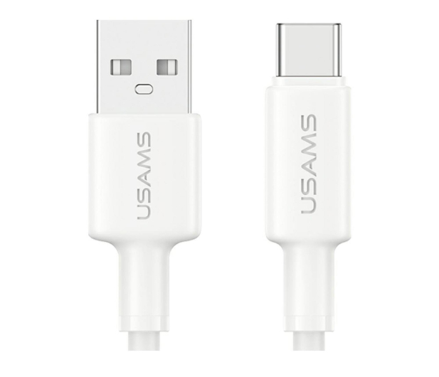 USAMS Kabek U90 3A USB-A do USB-C biały - 1569160 - zdjęcie
