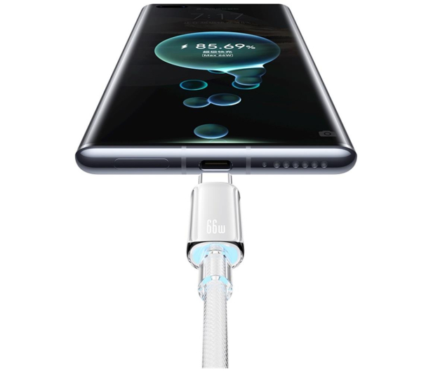 USAMS Kabel US-SJ658 6A USB-A do USB-C 1,2m biały - 1569096 - zdjęcie 8