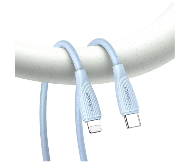 USAMS Kabel SJ717 30W USB-C do Lightning 1m niebieski - 1569072 - zdjęcie 6