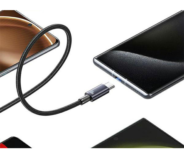 USAMS Kabel USB-C na Lightning 30W 0,25mFast Charging stalowy - 1569014 - zdjęcie 3