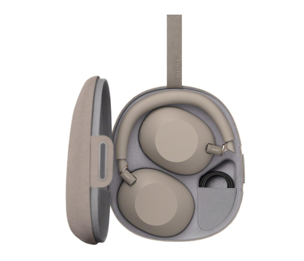 Sony WH-1000XM6 Piaskowe - 1549200 - zdjęcie 7