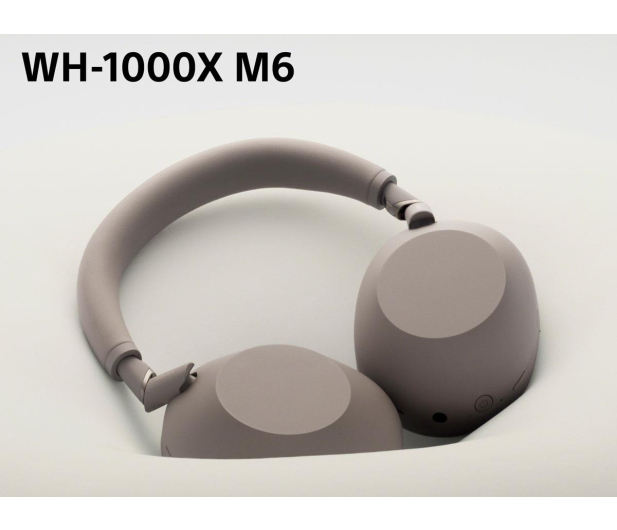 Sony WH-1000XM6 Piaskowe - 1549200 - zdjęcie 8
