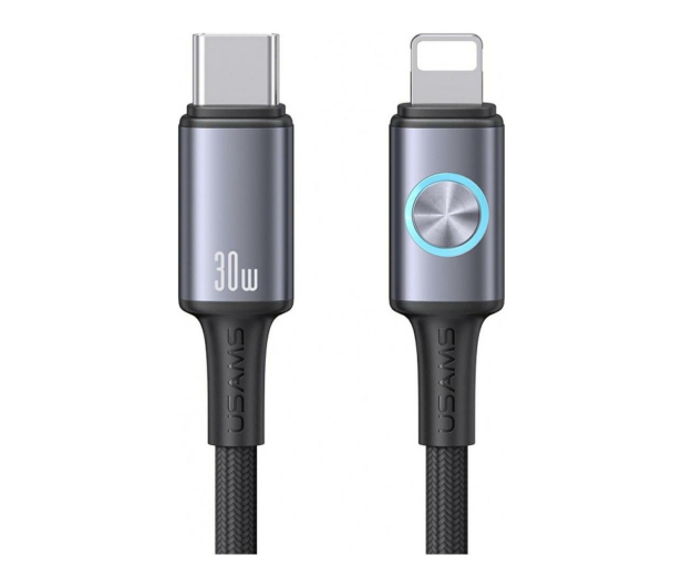 USAMS Kabel 30W USB-C do Lightning 1,2 m tarnish - 1569114 - zdjęcie