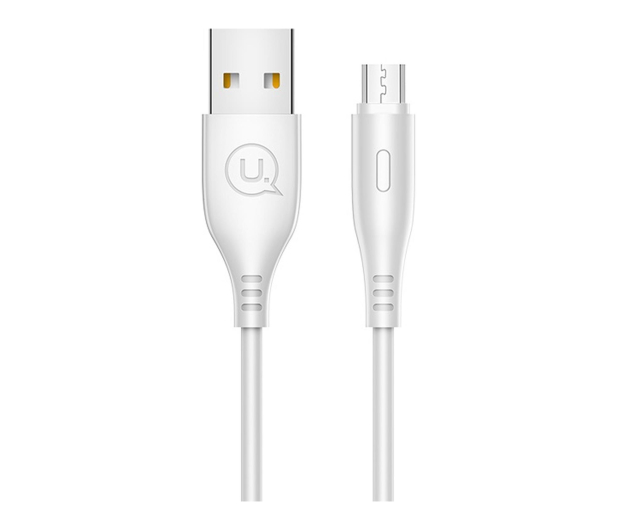 USAMS Kabel U18 microUSB 2A Fast Charge 1m biały SJ268USB02 - 1569032 - zdjęcie