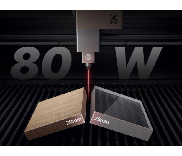 xTool Grawerka laserowa P3 80W - zestaw All-in-one - 1570549 - zdjęcie 4