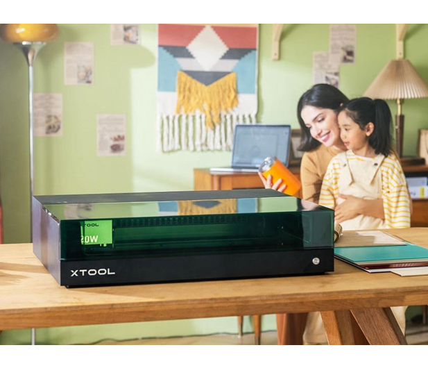 xTool Grawerka laserowa 2w1 S1 40W Basic (Czarna) - 1570535 - zdjęcie 5