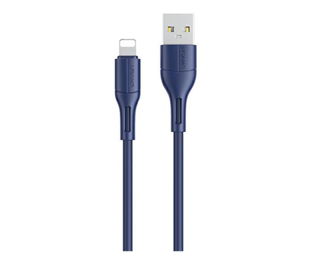 USAMS Kabel lightning 2A Fast Charge 1m niebieski - 1569105 - zdjęcie