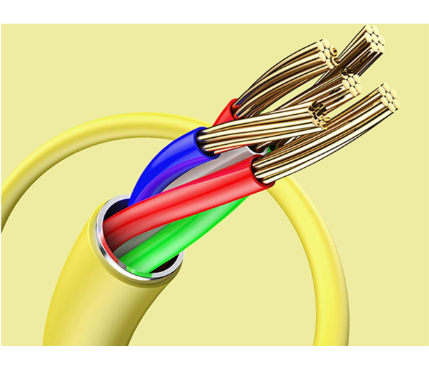 USAMS Kabel U52 lightning 2A Fast Charge1m purpurowy - 1569079 - zdjęcie 8
