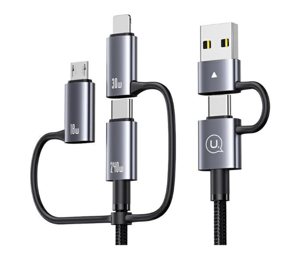 USAMS Kabel 6w1 Fast charging 240W 2m (SJ738) - 1569138 - zdjęcie 2