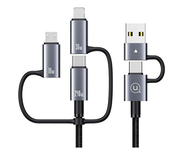 USAMS Kabel 6w1 Fast charging 240W 1,2m - 1569157 - zdjęcie