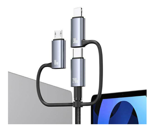 USAMS Kabel 6w1 Fast charging 240W 1,2m - 1569157 - zdjęcie 9