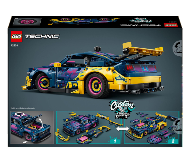 LEGO TECHNIC 42236 Warsztat tuningowy: samochód Ford Mustang GT - 1547398 - zdjęcie 12