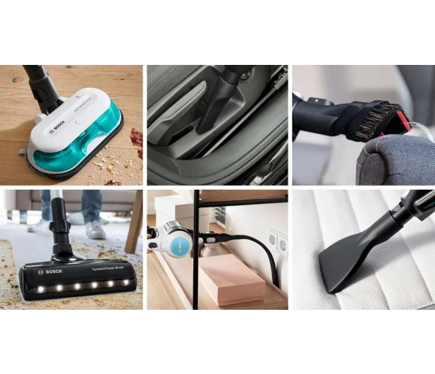 Bosch ODKURZACZ Unlimited ProHygienic Aqua Biały - 1330659 - zdjęcie 5