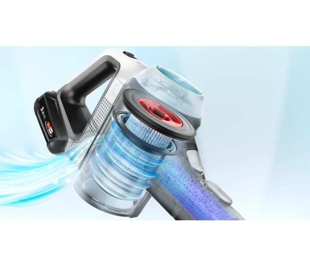 Bosch ODKURZACZ Unlimited ProHygienic Aqua Biały - 1330659 - zdjęcie 10