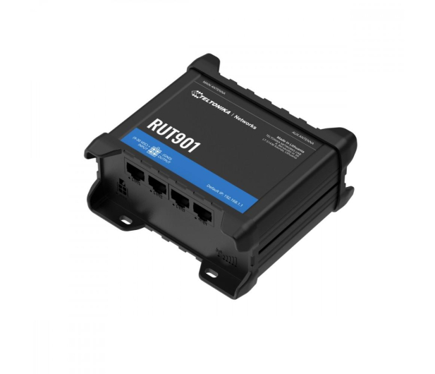 Teltonika Outlet Router LTE RUT901 (Cat 4), 3G, 2G, 2xSIM, 4xRJ45 - 1563354 - zdjęcie 2