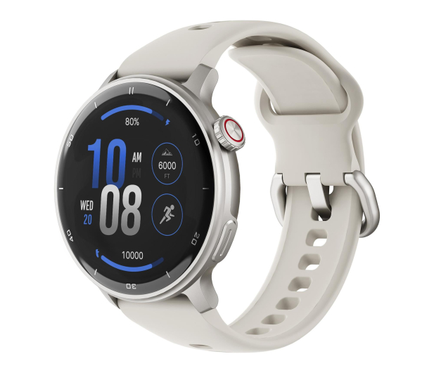 Stelio Activ AI 46mm GPS Srebrny - 1575968 - zdjęcie