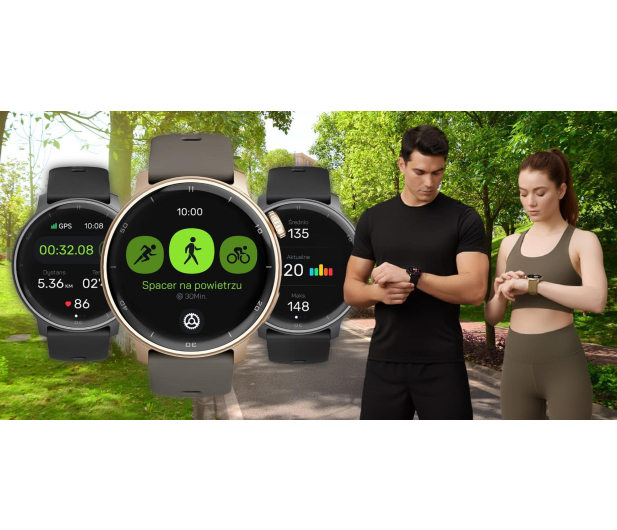 Stelio Activ AI 46mm GPS Czarny - 1575967 - zdjęcie 14