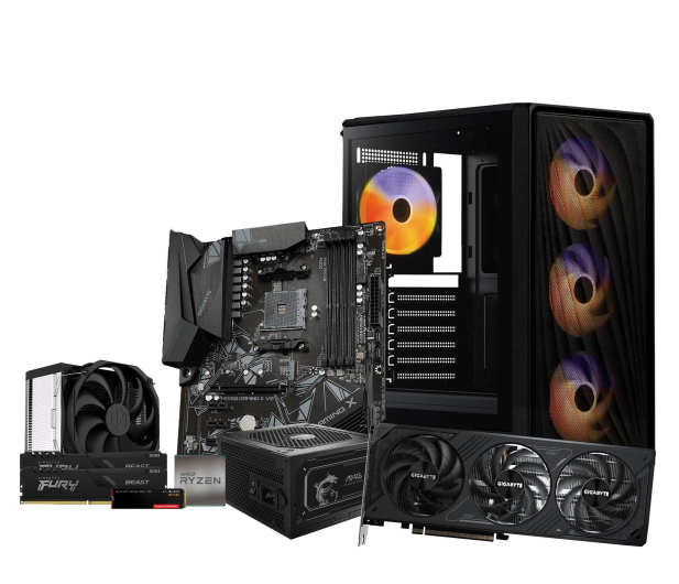 Polecany zestaw Ryzen 7 5700X/32B/1TB/RTX 5070 - 1509238 - zdjęcie