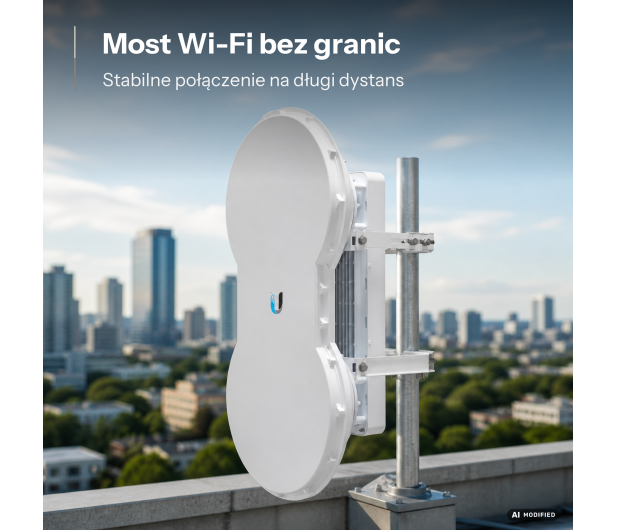 Ubiquiti AF-5U Radiolinia AirFiber 5,7 - 6,2GHz GPS 1000Mb/s 1szt - 1573542 - zdjęcie 2
