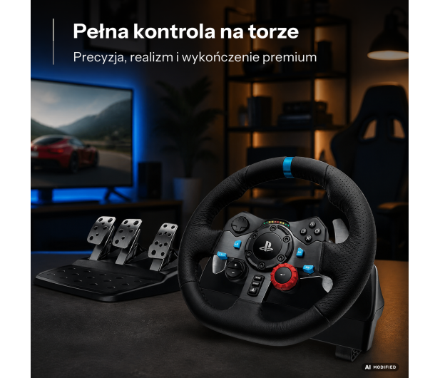 Logitech G29 PC/PS3/PS4/PS5 - 249338 - zdjęcie 14