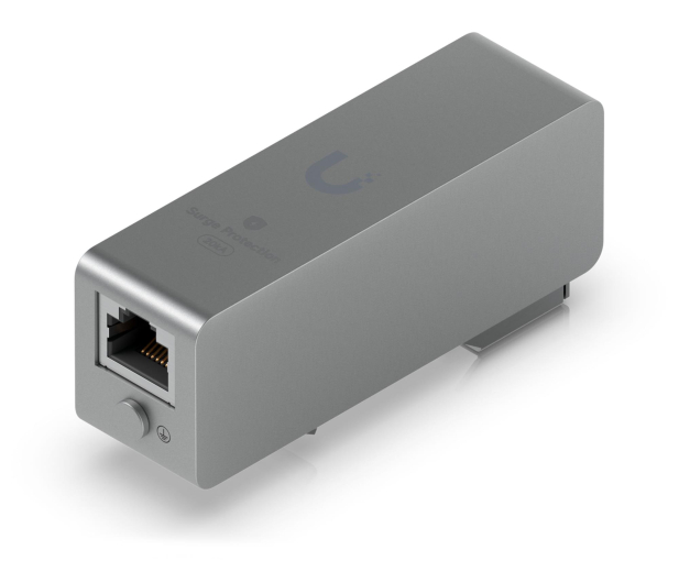 Ubiquiti UACC-ETH-SP-DIN Ethernet Surge Protector 10GbE PoE++ - 1573742 - zdjęcie