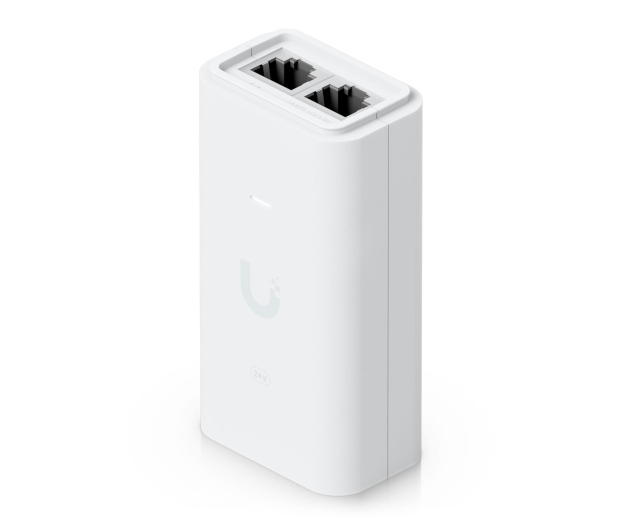 Ubiquiti POE-24-12W-G-WH Zasilacz PoE 24V 0,5A 12W Gigabit - 1573623 - zdjęcie