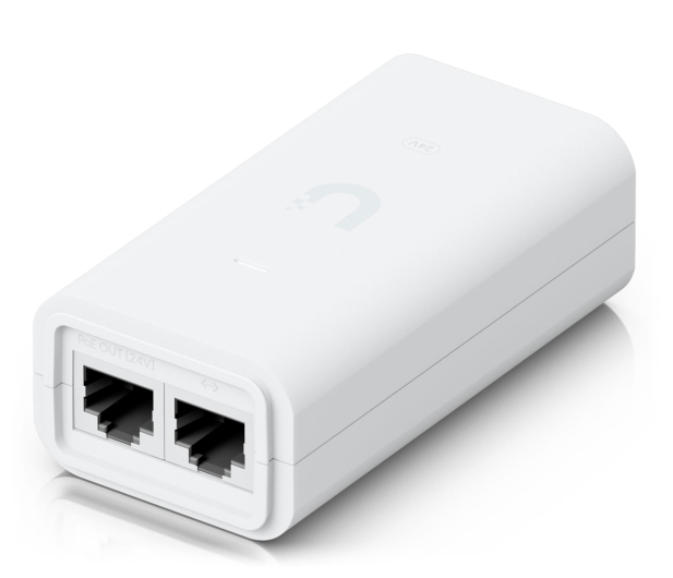 Ubiquiti POE-24-12W-G-WH Zasilacz PoE 24V 0,5A 12W Gigabit - 1573623 - zdjęcie 4