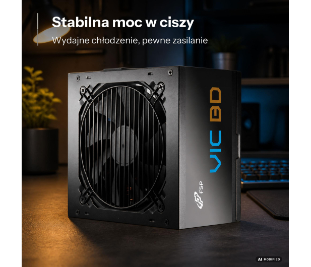 FSP/Fortron VIC 650W 80 Plus Bronze ATX 3.1 PCIe Gen 5.1 - 1572626 - zdjęcie 9