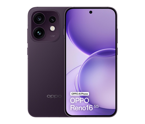 OPPO Reno16 5G 8/512GB Dark Purple - 1575583 - zdjęcie 3