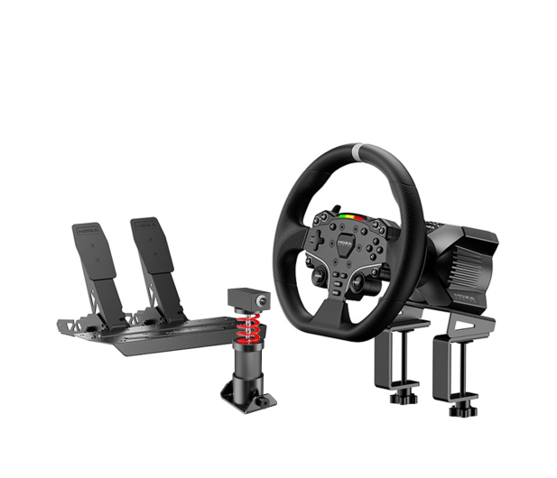 Moza Baza R3 + kierownica + pedały SRP-Lite + RS074 (PC) + RS22 - 1579692 - zdjęcie