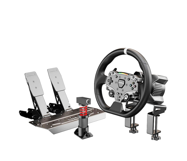 Moza Zestaw gamingowy (R3 / E5 / SRP-Lite / zaciski R3) + RS22 - 1579754 - zdjęcie