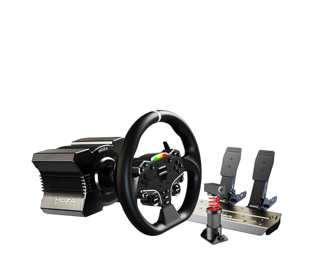 Moza Zestaw gamingowy (R5 / E5 / SRP-Lite / zaciski R5) + RS22 - 1579690 - zdjęcie
