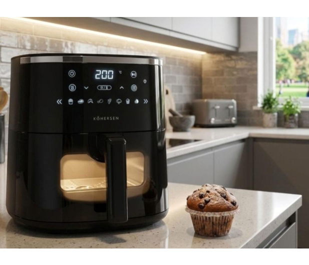 Kohersen Air Fryer Black Matt NX Ceramic KHAF-M01-S01 - 1575582 - zdjęcie 11