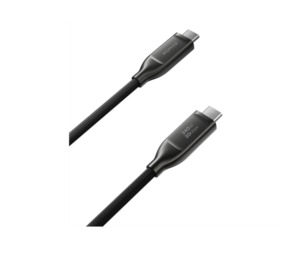 Nomad Kevlar Cable USB4 USB-C to USB-C1.0m Carbide V3 - 1575926 - zdjęcie 2